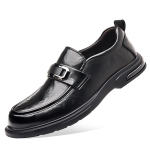 Mood Briti stiilis Meeste vabaajajalatsid Uued nahast Meeste Stiilsed Loaferid Meestele Mugavad &auml;rijalatsid Klassikalised meeste jalan&otilde;ud 44 must