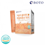 BOTO Low Molecular Collagen C Hyaluronic Acid Peach 1 box/2g*30ea 1 box