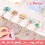 &Otilde;pilasele kokkupandav lauakonks Naiste k&auml;ekoti korraldaja Kontori kirjutuslaua k&uuml;lgkonks Kokkupandav kott Konks riidepuu rahakott K&auml;ekotihoidjad