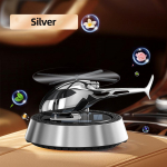 P&auml;ikeseenergiaga p&ouml;&ouml;rlev helikopter P&auml;ikesepropeller aroomiteraapia auto &otilde;huv&auml;rskendaja sulami aroom Auto aroomi difuusor auto kaunistus must