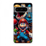 Coque - MANIACASE - Google Pixel 8a Pro - Silicone - Souple - Super Mario Bros
