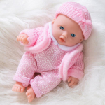 20 cm pestav elutruu pehme k&auml;sitsi maalitud simulatsioon Baby Reborn Doll Lapsed saadavad m&auml;ngunuku 20CM