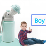 Kerge kaasaskantav beebih&uuml;gieeni tualett, sinine roosa, lekkevastane pissuaari v&auml;lik&auml;imla roosa