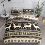 Vintage Metsapulli ruuduline tekikottide komplekt Kuninglik Queen Kahekohaline T&auml;iskasvanu Twin &Uuml;hekohaline Suurus Voodipesu Komplekt 140x210cm gray
