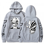 Bleach Kurosaki Ichigo Anime Harajuku Pusad Gooti multifilm Manga Mask Poiss Graafiline Mehed Naiste Talvised Pikkade Varrukatega Pusad XXXL hall