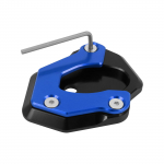 Kawasaki Z650 Z900 Z900RS Z 650 Z 900 RS 2017-2025 jaoks m&otilde;eldud mootorratta tugijala jala k&uuml;lgalusele suurendatud pikenduspadja tugiplaat must