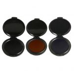 3 tk s&otilde;rmej&auml;lje tindipadjad ID turvalisus must sinine punane kiiresti kuivav veekindel l&auml;bipaistev j&auml;ljendid p&ouml;idlaj&auml;ljega templipadi