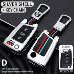 Autov&otilde;tme Kaugjuhtimispuldi Kaanekate Kest VW Volkswagen Golf 7 MK7 Tiguan MK2 jaoks SEAT Ateca Leon FR 2 Ibiza jaoks Skoda Octavia A7 jaoks black