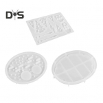 3 tk silikoonvorm majavaiguvalu vormi lihav&otilde;ttep&uuml;hade k&uuml;&uuml;nalde valmistamine vormi meisterdamine kodu kaunistamiseks puuga k&uuml;&uuml;nlajalgade kipsist epoks&uuml;seebi valmistamiseks A