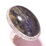 Star Galaxy Gemstone Handmade Ethnic Design Gift Adjustable Jewelry Ring j9h90