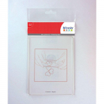 Bloc acrylique - ARTEMIO - 12 x 16 cm - Transparent - Scrapbooking - Pr&eacute;cision d'impression