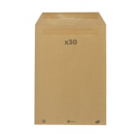 30 enveloppes en papier kraft 90 g - 22,9 x 32,4 cm beež