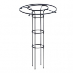 Metallist aiav&otilde;re ronimistaimedele Vihmavarju &uuml;lemine puuriv&otilde;re vertikaalne taim 90cm must