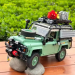 Uus LAOS K&otilde;rgtehnoloogiline Land Rovered Defender 90 Bricks 10317 Super Off-Road v&otilde;idus&otilde;iduauto ehitusklotsid lastele m&auml;nguasjad j&otilde;ulukingid No Original Box