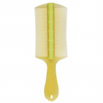 Kahepoolne t&auml;idekamm peenikeste hammaste peanaha massaažikamm Professionaalne kirbueemaldusrest Ultra-tihedad kammihambad lastele Lemmikloomadele roheline