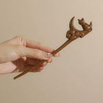 1 tk Hanboki peakate Lihtne v&auml;ikese looma juuksen&otilde;el Vaata Kuule Sandlipuu juuksen&otilde;el Armas iidne stiilitunnetus, mitmes stiilis