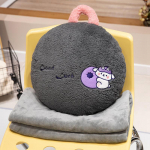 Puuviljapadja tekk T&uuml;druku magamispadi kontori kliimaseade &otilde;pilastelt L&otilde;unapaus Artefakt karu pl&uuml;&uuml;sis m&auml;nguasi 37 * 40cm (blanket 1 * 1.7m)