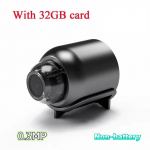 HD-infrapuna-&ouml;&ouml;n&auml;gemiskaamera kodune traadita WiFi-kaamera Mini-seirekaamera 【Non-battery】0.3MP+32g Card must