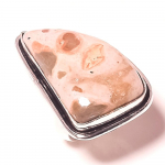 Coco Jasper Gemstone Ring Handmade Antique Thanksgiving Gift Jewelry 6 c9o64