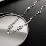 18K kullast Korea titaanist terasest sea nina kaelakee - Luksuslik, k&otilde;rgekvaliteediline retro rangluukett naistele