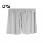 Meeste poksija aluspesu Elastne k&otilde;rge v&ouml;&ouml;kohaga disain hingav siledad l&uuml;hikesed p&uuml;ksid, &uuml;hev&auml;rvilised, lahtised alusp&uuml;ksid L helehall v&auml;rv