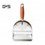 Metallist kassiliivak&uuml;hvel hoidikuga Lemmikloomakaka ergonoomilise puidust k&auml;epidemega kiire s&otilde;elumisk&uuml;hvliga kassitarbed A