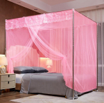 Elegantne printsessi stiilis s&auml;&auml;sev&otilde;rk kaheinimesevooditele julge kronsteini ja paksu mustriga 1.5m x 2.0m Bed