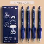 Tacotaco Neutral Black Refill Brush Pen for Students &ndash; Unisex, lihtne veep&otilde;hine kirjutust&ouml;&ouml;riist 0.5mm