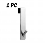 Vannitoa du&scaron;iukse tagakonks roostevabast terasest klaasukse kohal du&scaron;ir&auml;tikuhoidja S-kujuline vannitoa hommikumantli riidehoidja konksud 13.3cm