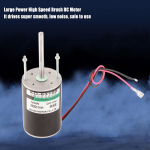 150W Suure V&otilde;imsusega Suure Kiirusega Harjadega Alalisvoolumootor CWCCW DIY Generaatori jaoks (24V 5500rpm)