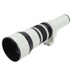 500mm F6.3 Manuaalse fookusega teleobjektiiv T2 adapterr&otilde;ngaga 16,4 jalga MC-kattega Metallkonstruktsioon valge