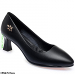 Pehme nahast naiste kingad, sobivad keskealistele, rasvunud ja laiale jalale, k&otilde;rged kontsad, professionaalsed t&ouml;&ouml;kingad 37