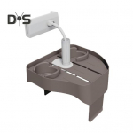 3-in-1 telefonihoidik topsihoidjaga, reguleeritav, v&auml;listingid, spaad, mullivann, t&auml;ispuhutavad basseinid, telefonialus, joogihoidik, madu kandik, laud, bassein hall