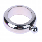 1 tk 3,5 untsi roostevabast terasest joogin&otilde;u tarvikud viski, viina, alkoholi jaoks, &uuml;mmargune &scaron;ikk puusapudel-k&auml;ev&otilde;ru, veinipudeli k&auml;ev&otilde;ru h&otilde;be