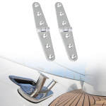 Stainless Steel Boat Hinge Polished Easy to Install, Accessories Replacement Marine Mount