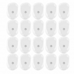 20pcs bag NonWoven Fabric Button Type Electrode Pads for TENS Massager Physiotherapy Machine