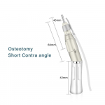 Hamba osteotoomia k&auml;siinstrument Kirurgiline kontranurk k&auml;siinstrument E-t&uuml;&uuml;pi madala kiirusega k&auml;siinstrument hambaravi ortopeediale Hambaarsti t&ouml;&ouml;riist 92mm h&otilde;be