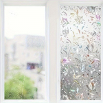 Isekleepuv PVC staatiline klammerduv aknakile, sobib vannitoa ja du&scaron;ikabiini akendele, l&auml;bipaistev v&otilde;i l&auml;bipaistmatu aknakile elutoa kodu kaunistamiseks 30*300cm