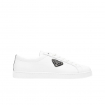 Prada Harjatud Nahast Tennised Valge Must UK 8