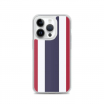 Coque iPhone &ndash; Drapeau Tha&iuml;lande &ndash; iPhone 14 Pro &ndash; Supp &ndash; Mitmev&auml;rviline &ndash; Vertikaalne