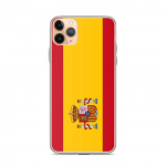 Coque T&eacute;lephone Drapeau Espagne &ndash; iPhone 11 Pro Max