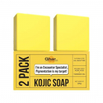 GHAR SEEP 2% kojic-happega seep natsiinamiidiga | Pigmentatsiooni, p&auml;ikesekahjustuste, kaenlaaluste helendamiseks ja tumedate laikude v&auml;hendamiseks |(Pakis 2) (100 g x 2)