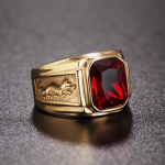 Punk Hip Hop K&otilde;rge Kvaliteediga Amulett Suur V&auml;&auml;riskivi S&otilde;rmus Meestele Naistele Mood Roostevaba Teras Draakoni S&otilde;rmus Ehted Dropshipping Hulgim&uuml;&uuml;k 13