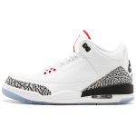 Air Jordan 3 Retro NRG Free Throw Line Meeste Tossud Valge Tulepunane-Tsemendihall-Must 923096-101 44