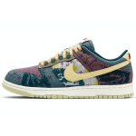 Nike Dunk Low Community Garden Unisex tossud Mitmev&auml;rviline Kesk&ouml;&ouml;-T&uuml;rkiissinine Kardinalipunane CZ9747-900 35.5