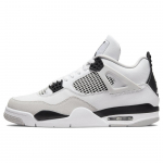 Air Jordan 4 Retro Military mustad unisex tossud, valged neutraalsed-hallid DH6927-111 43