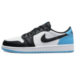 Air Jordan 1 Retro Low OG UNC Naiste tossud Sinine Valge Must CZ0775-104 36.5