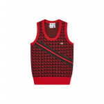 Adidas x Wales Bonner Knit Vest mitmev&auml;rviline unisex &uuml;ler&otilde;ivaste komplekt, punane HG6267 L