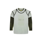 Nike FW23 ISPA kollektsioon Mitme mustriga lapitehnika pikkade varrukatega T-s&auml;rk Unisex topid FB2706-034 XL