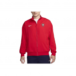 Nike Portugal Strike Mugav Pehme Seisukrae T&otilde;mblukuga Pikkade Varrukate Jakk Meeste jakid &Uuml;likoolipunane FJ2906-631 M